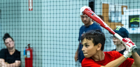 Baseball header
